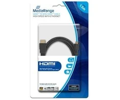 „MediaRange“ HDMI mini - HDMI kabelis 1,5 m, juodas (MRCS165)