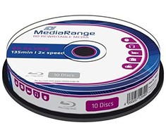 MediaRange BD-RE 25 GB 2x 10 vnt (MR501)