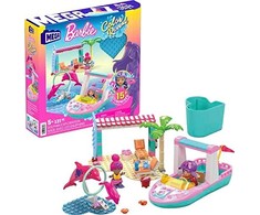 Mega Bloks Mattel 121 dalių MEGA Barbie spalvų atskleidimo blokeliai Nuotykių su delfinais už5425
