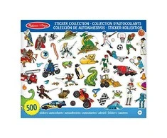 MELISSA &amp; DOUG Lipdukų rinkinys, mėlynas