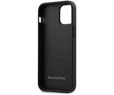 Mercedes Benz Apple iPhone 12 Mini Mercedes dėklas Bow Line (MEHCP12SDIQBK) juodos spalvos