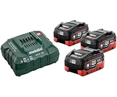 METABO AKUMULIATORIUS 3 x 5,5 Ah LIHD + ASC 145 Įkroviklis