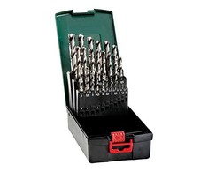 Grąžtas Grąžtų rinkinys metalui Metabo HSS-G SP; 1 - 13 mm; 25 vnt.