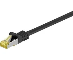 MicroConnect Kabelis CAT 7 SFTP 0.5m Juodas (SFTP7005S)