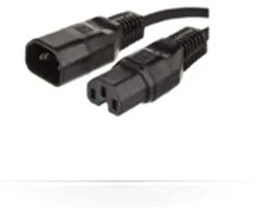 „MicroConnect C14–C15“ maitinimo kabelis, 1,5 m (PE011415)