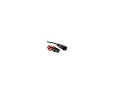 MicroConnect Assmann Electronic ASM IEC-PC1387 maitinimo kabelis, C14 kištukas, H05VV-F 3 X 1,00 mm2 iki C13 IEC LOCK 3 m raudonas