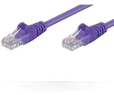 MicroConnect RJ-45 / RJ-45 cat.5e U / UTP Violetinė 5m (B-UTP505P)