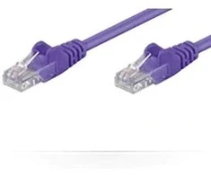 MicroConnect RJ-45 / RJ-45 cat.5e U / UTP Violetinė 5m (B-UTP505P)