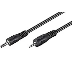 Kabelis MicroConnect Jack 2.5mm - Jack 3.5mm 2m juoda (AUD3525LL2)