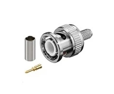 MicroConnect BNC58M - BNC - BNC - Chrome - Metal