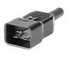 MicroConnect C20PLUG - C20 - Juodas