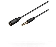 MicroConnect – 3,5 mm Minijack plonas prailginimo kabelis, 3 m
