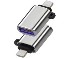 USB adapteris MicroConnect Žaibas - USB Sidabrinis (Lightning- USB3.0 adapteris)