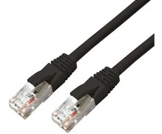 MicroConnect CAT6A UTP 2m Juodas LSZH