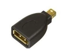AV adapteris MicroConnect Rodyti Port mini - DisplayPort Juodas (MDKDPF)