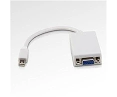 AV adapteris MicroConnect Rodyti Port Mini - D- Sub( VGA) balta (MDPVGA)