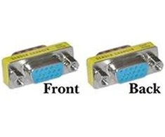 Adapteris AV MicroConnect D-Sub (VGA) - D-Sub (VGA) geltona (MODH15FH15F)