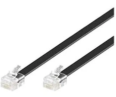 MicroConnect Moduliniai tiesios RJ12 6C / 6P 2m (MK102S)