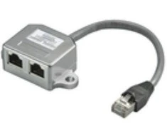 „MicroConnect“ skirstytuvas RJ45 – 2xRJ45 (MPK421)