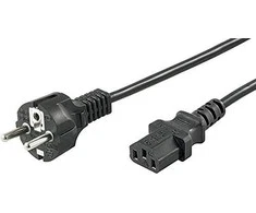 MicroConnect Maitinimo laidas CEE 7/7 - C13 maitinimo kabelis 1m
