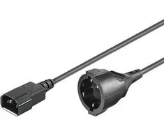 MicroConnect Maitinimo laidas C14 -Schuko M-F maitinimo laidas