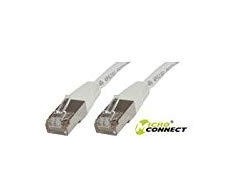 „MicroConnect S/FTP CAT6“ 0,25 m Baltas LSZH - SSTP60025W