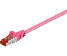 MicroConnect RJ-45/RJ-45 kat.6 S/FTP Rožinė 5m (SSTP605PI)