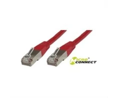 MicroConnect Petchcord STP, CAT6, LSSH, 7m, Raudona (STP607R)