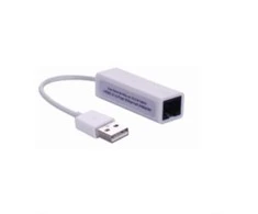 Karta jungiama į tinklą MicroConnect USB - RJ-45 Baltas (USBETHW)