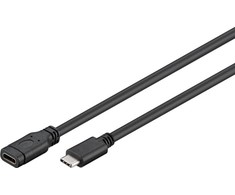 USB kabelis MicroConnect USB-C - USB-C 1,5 m Juodas (USB3.1CC1.5EX)