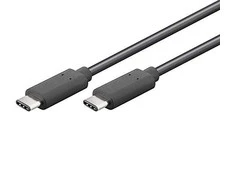 USB kabelis MicroConnect USB-C - USB-C 2 m Juodas (USB3.1CC2)