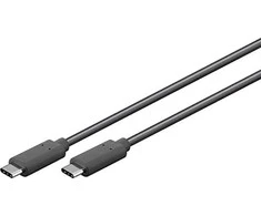 USB kabelis MicroConnect USB-C - USB-C 3 m Juodas (USB3.1CC3)