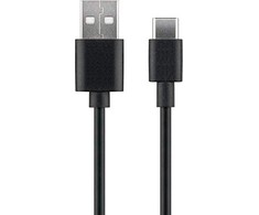 Kabelis USB MicroConnect USB-A - USB-C 0.5 m Juodas (USB3.1CCHAR05B)