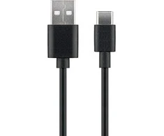 USB kabelis MicroConnect USB-A - USB-C 2 m Juodas (USB3.1CCHAR2B)