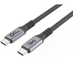 USB kabelis MicroConnect USB-C - USB-C 0,5 m Juodas (USB4CC05)