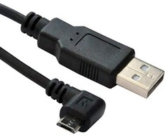 USB kabelis MicroConnect microUSB - USB-A 3 m Juodas (USBMICRO3ANG)