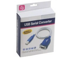 USB laidas MicroConnect USB-A - DB-9 1,8 m sidabro (USBADB)