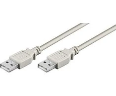 MicroConnect USB laidas USB-A – miniUSB 1,8 m juodas (USBAMB52)