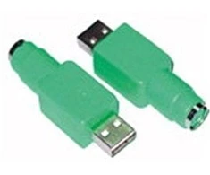 USB adapteris MicroConnect USB - PS / 2 žalias (USBAPS2F)