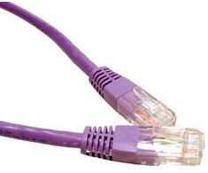 MicroConnect U/UTP CAT6 10M violetinė PVC