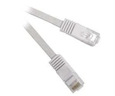 MicroConnect RJ-45 kt.6 5m Balta (V-UTP605W-FLAT)