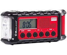 Daugiafunkcis įrenginys Midland ER300 (FM radijas, nešiojamas įkroviklis, žibintuvėlis)