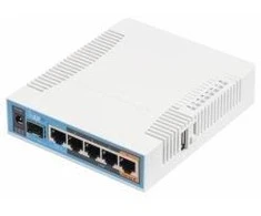 Maršrutizatorius MIKROTIK MT RB962UiGS-5HacT2HnT MikroTik hAP ac RouterOS L4 128MB RAM, 5xGig LAN, 2.4/5GHz 802.11ac, 1xUSB, 1xSFP