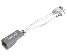 MIKROTIK RBGPOE Gigabit PoE adapteris su ekranuotomis jungtimis palaiko 18-57V PoE
