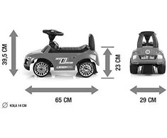 Milly Mally Racer transporto priemonė, Juoda
