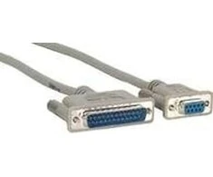 MicroConnect „Microconnect“ modemo kabelis DB9-DB25 (3M) tinklo kabelis, juodas