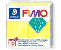 Fimo Vizuali masė Termoreaktyvus poveikis neon geltona 57g