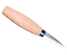 Medžio drožinėjimo peilis Morakniv® 122, tiesus, geležtė 79x2,7mm. Laminuotas plienas, beržinė rankena