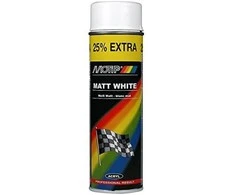 MOTIP Dažai balti matiniai 500ml