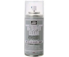 Mr Hobby Mr.Hobby Mr. Super Clear pusiau blizgus purškiamas lakas 170 ml (B-516)